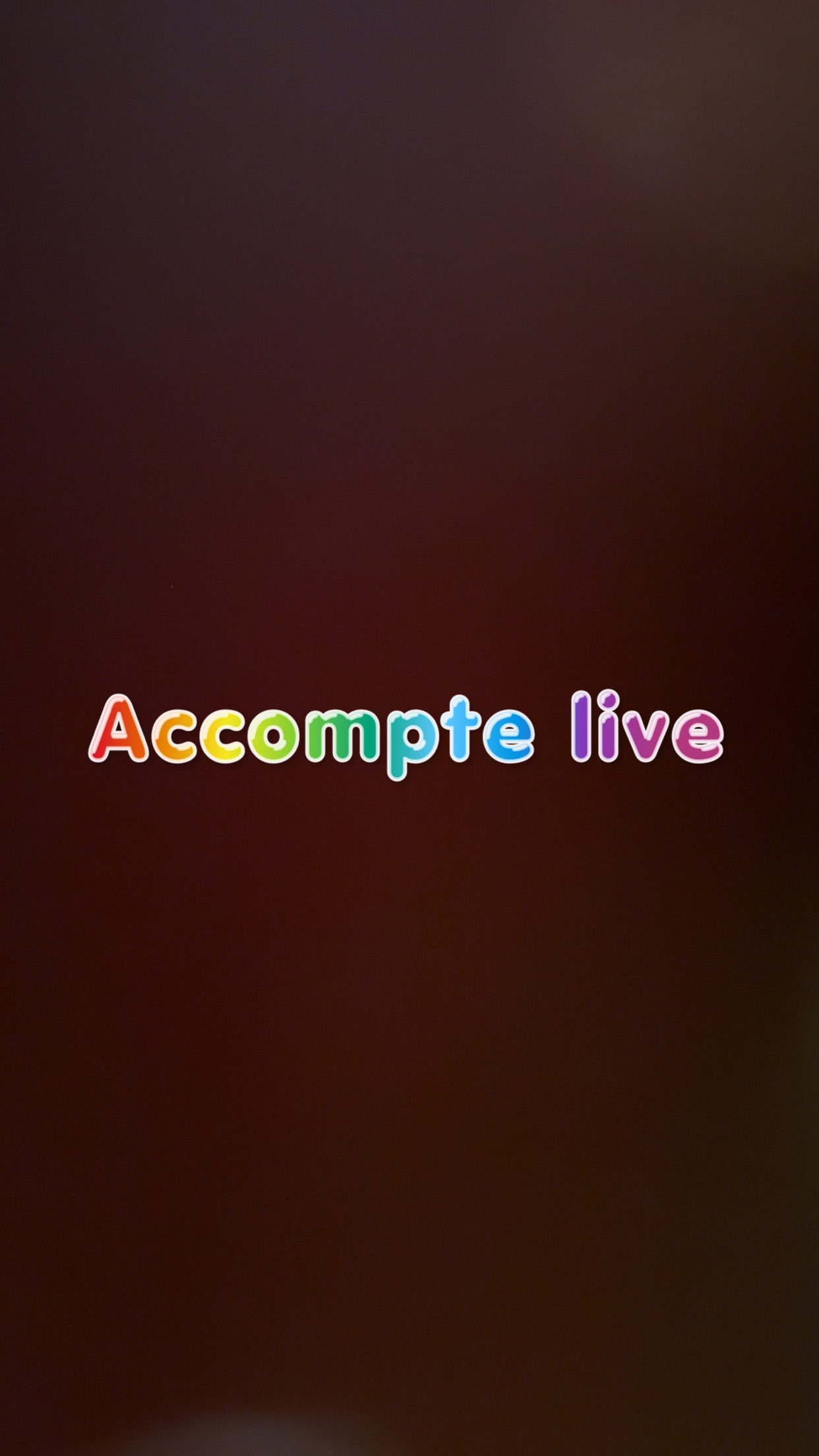 Acompte live