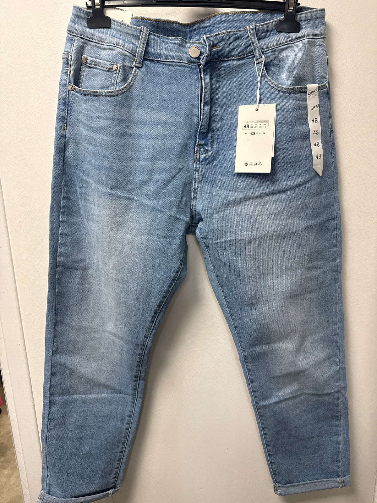 SN0051# jeans bleu