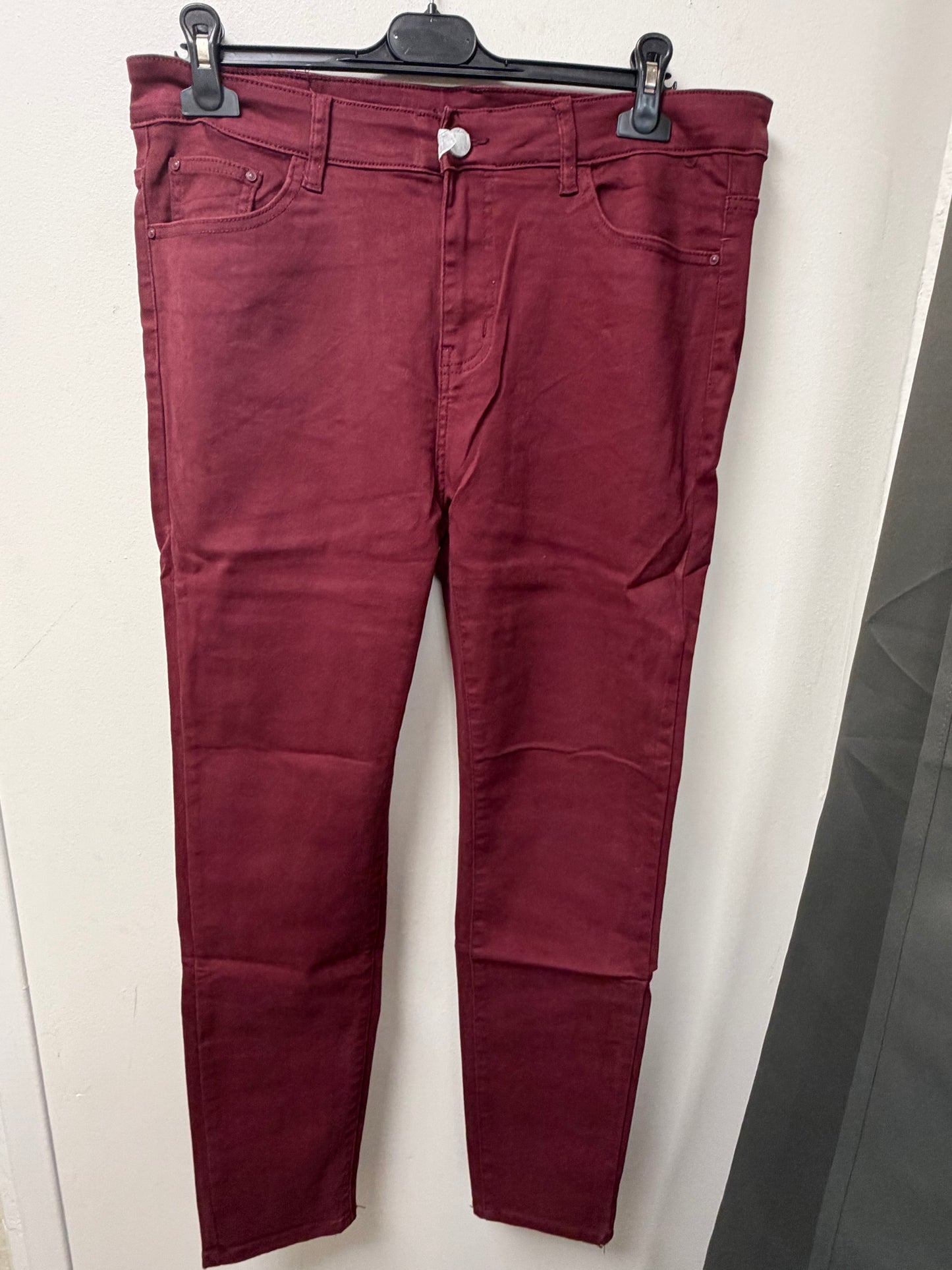Jean slim 5 poches uni S7006-7
