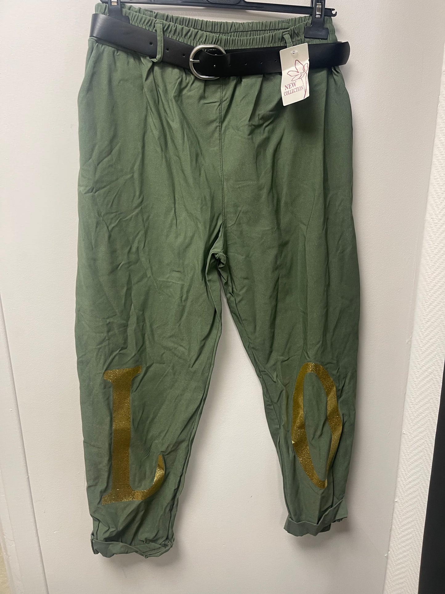 Pantalon motif love