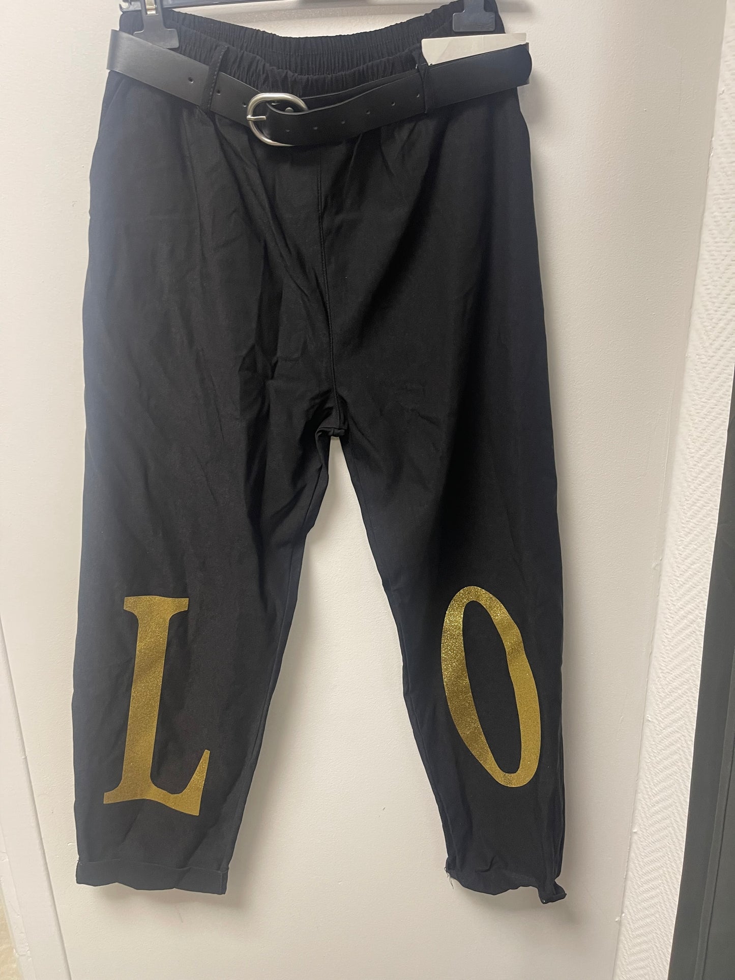 Pantalon motif love