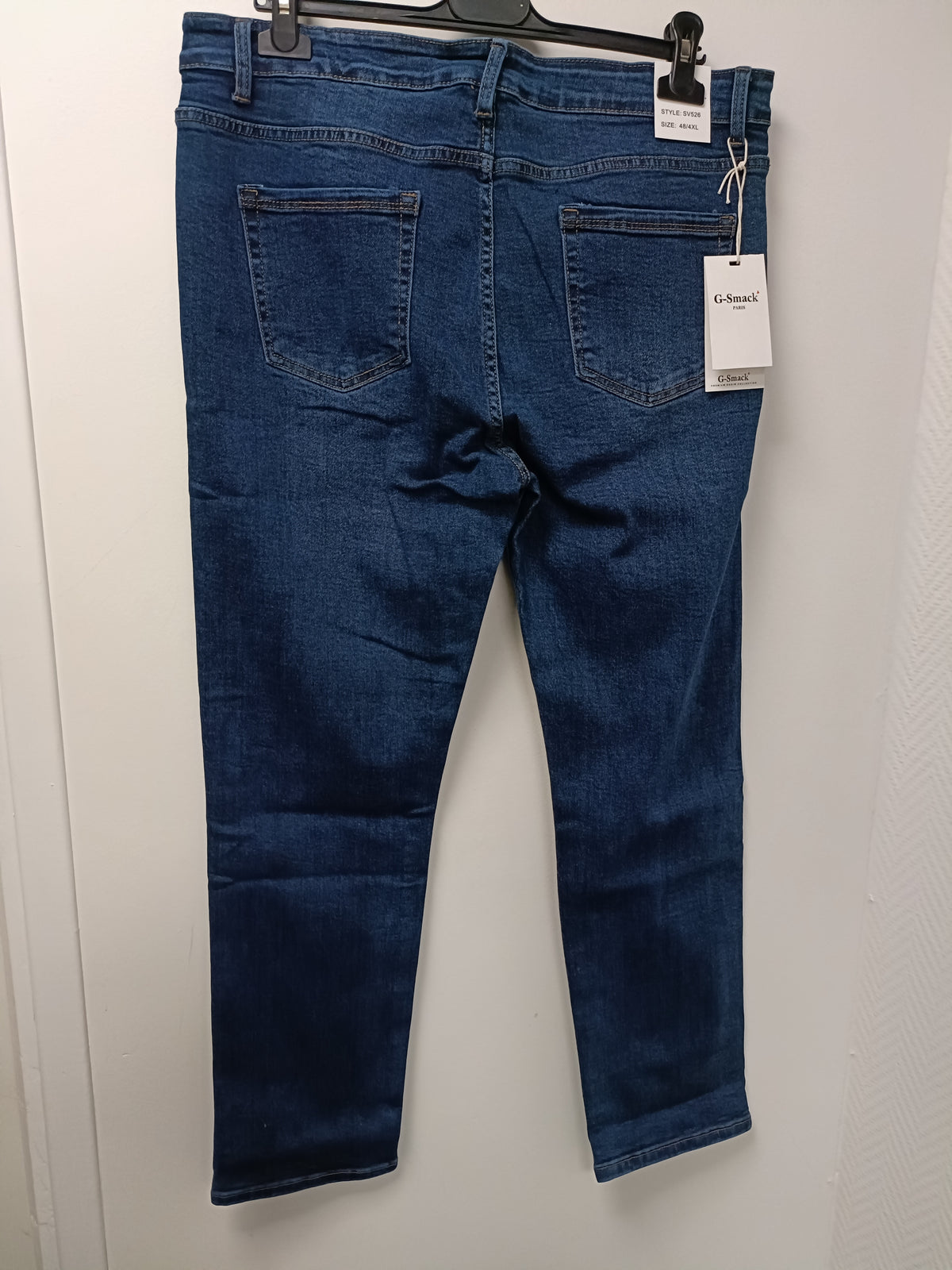SV526 jean coupe slim bleu foncé