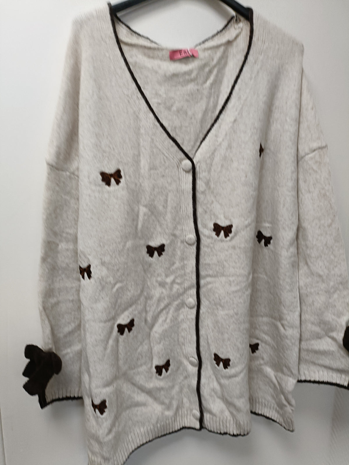Gilet relief nœud papillon