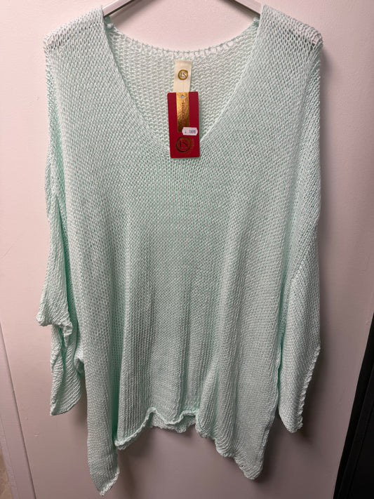 Pull oversize maille filet 3859