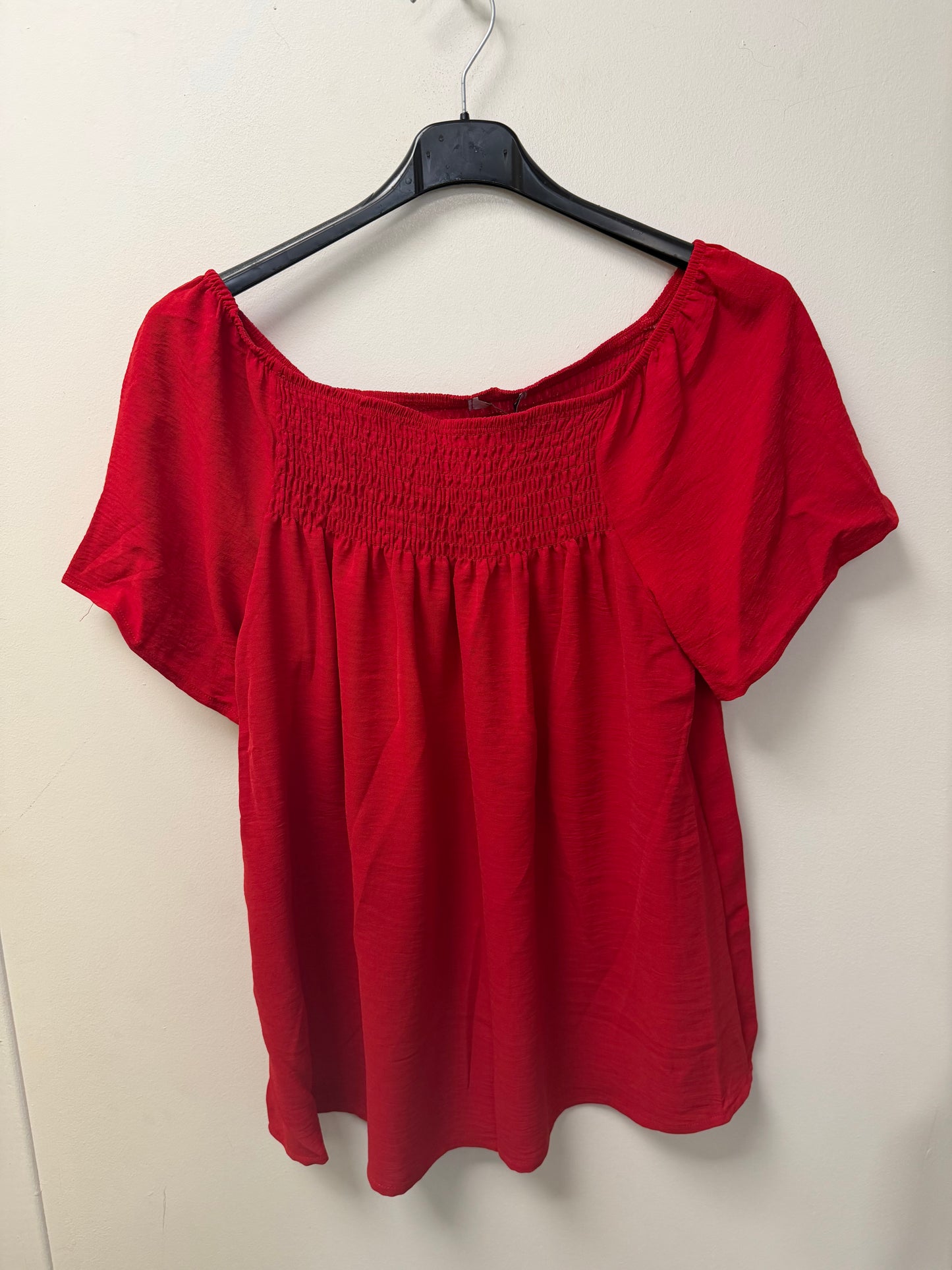 Top col bardot manche courte 7143
