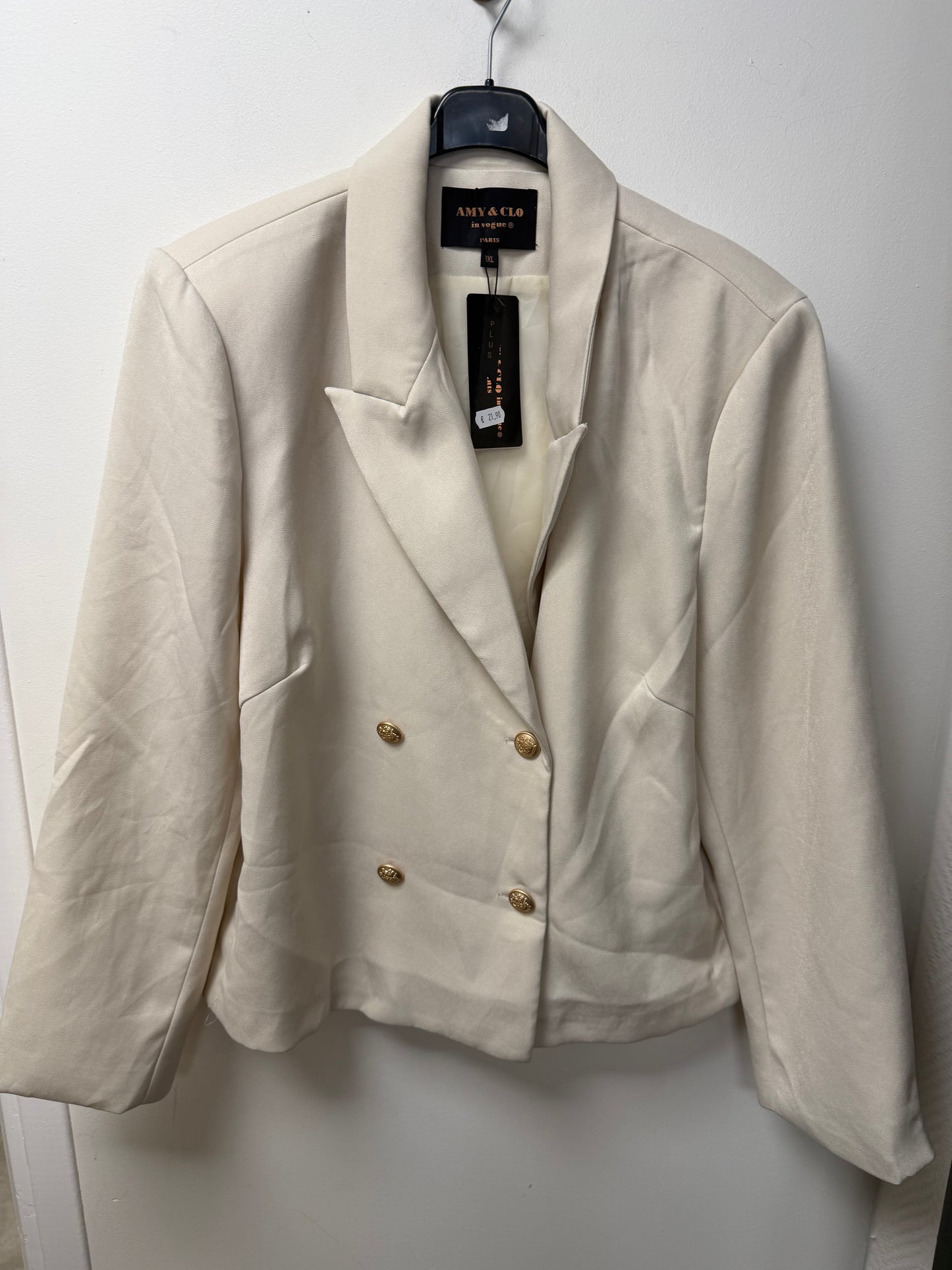 Blazer court double boutonnage A04134