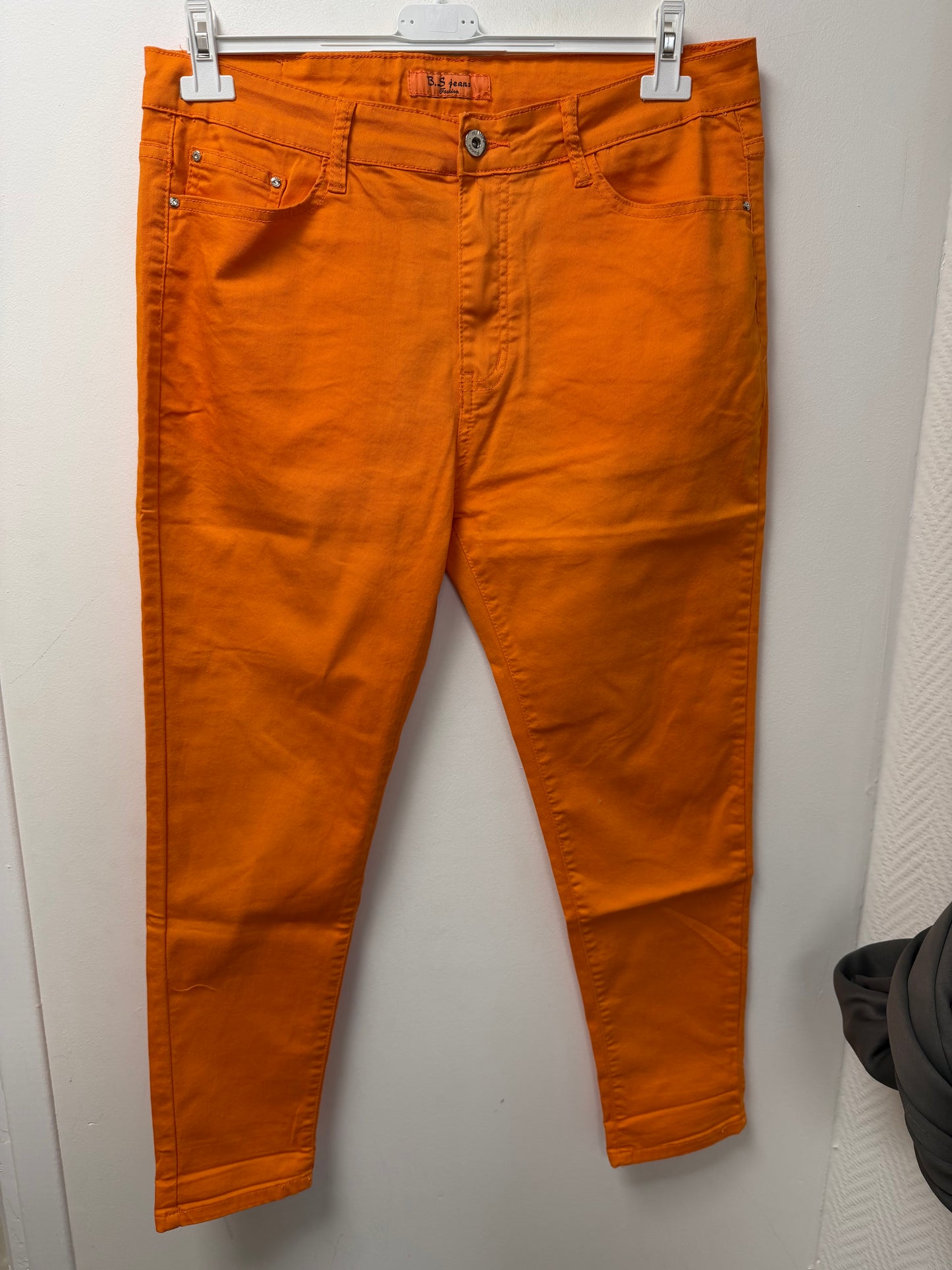 Jean slim 5 poches uni – B.S Jeans