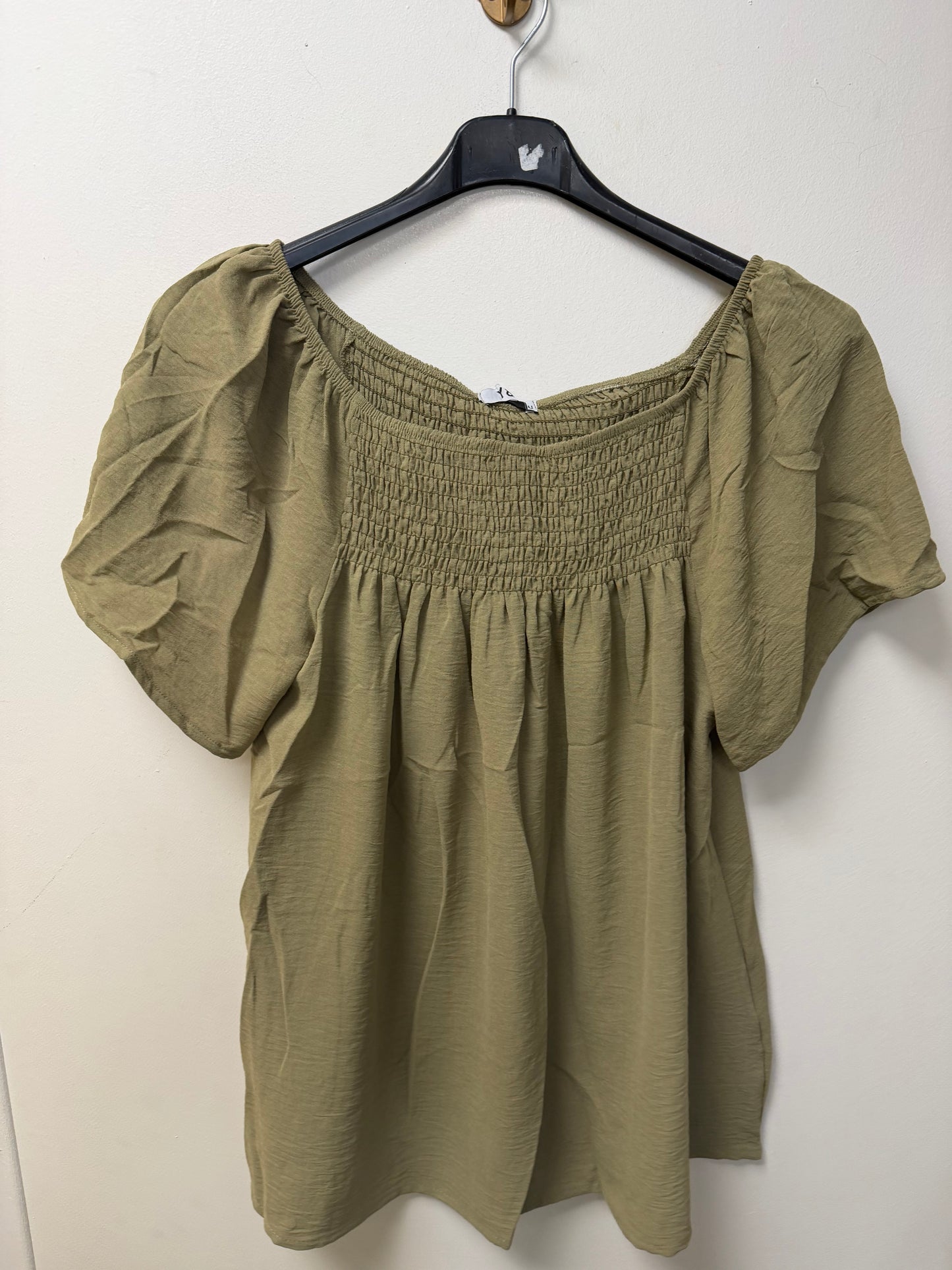 Top col bardot manche courte 7143