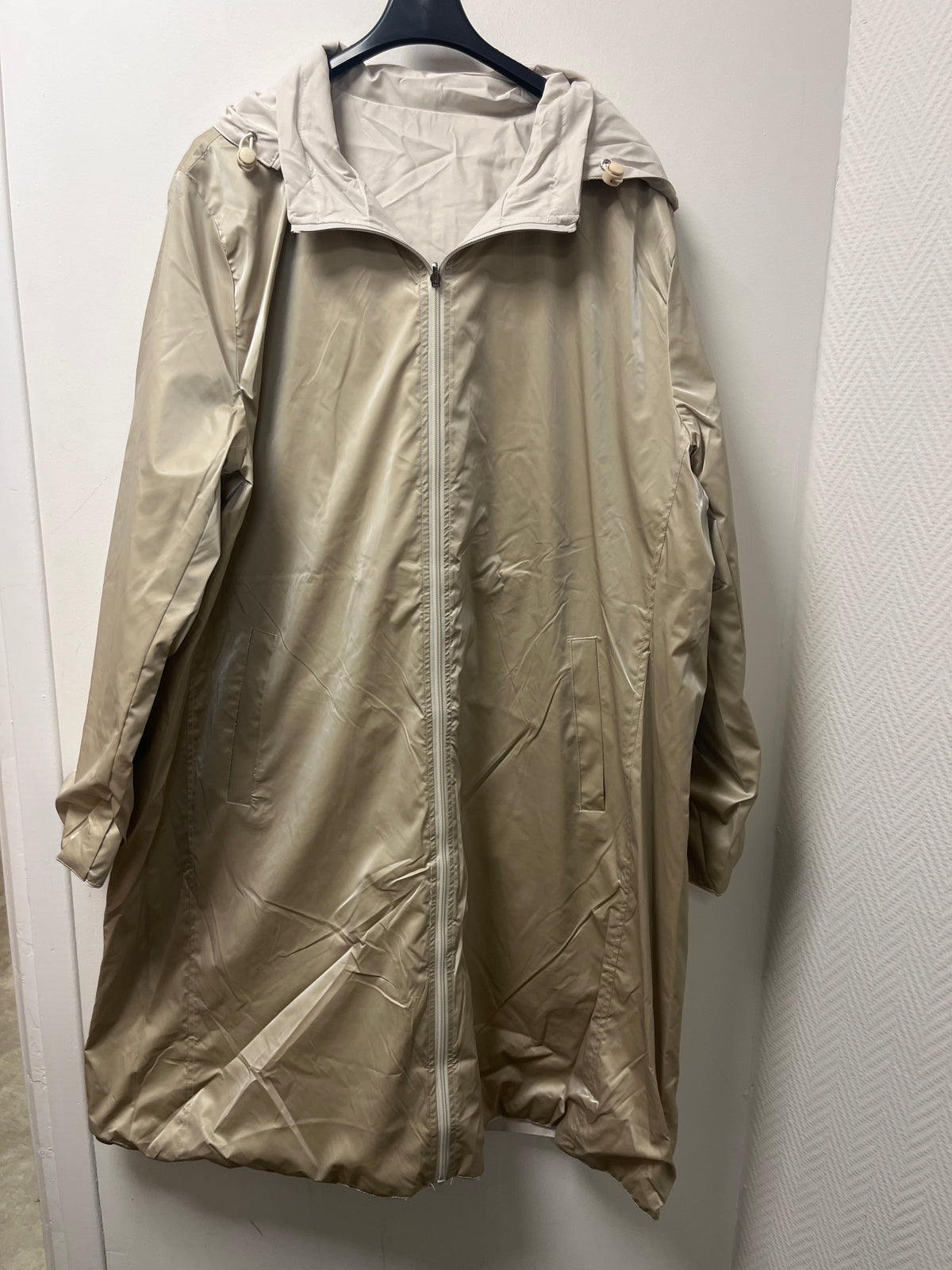 T03 parka beige Réversible