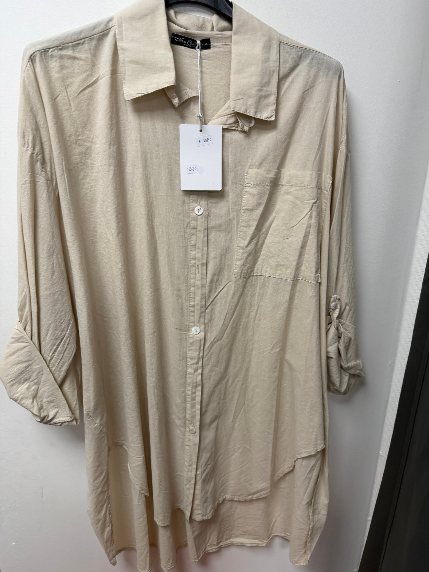 Chemise coton  à Manches