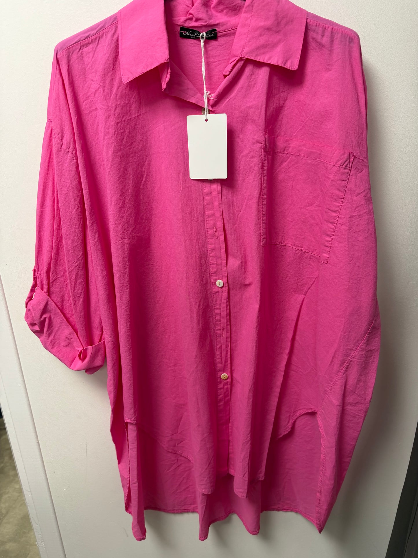 Chemise coton  à Manches