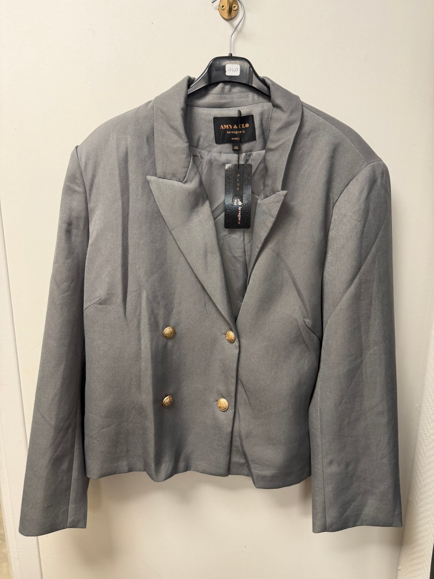 Blazer court double boutonnage A04134