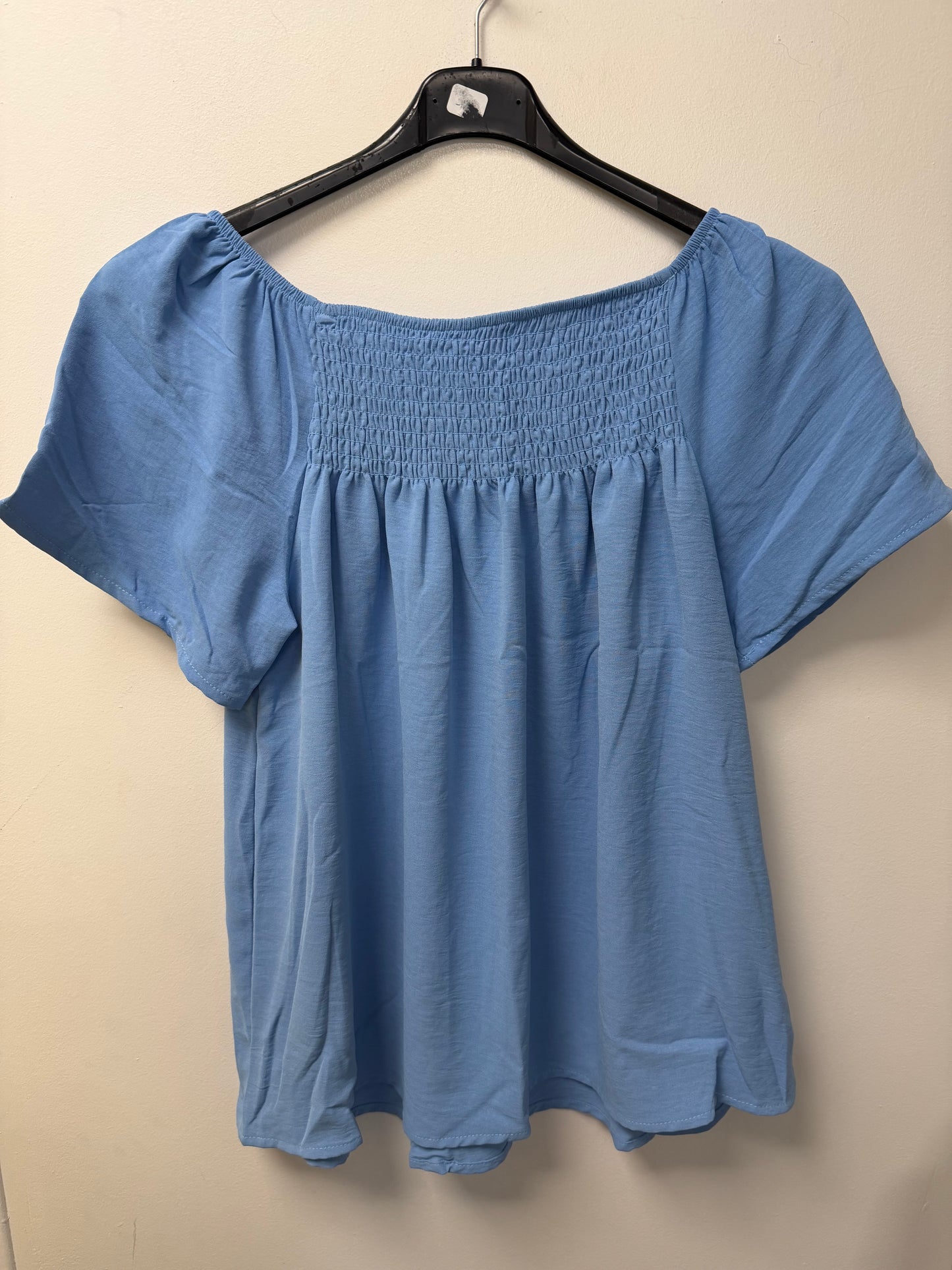Top col bardot manche courte 7143