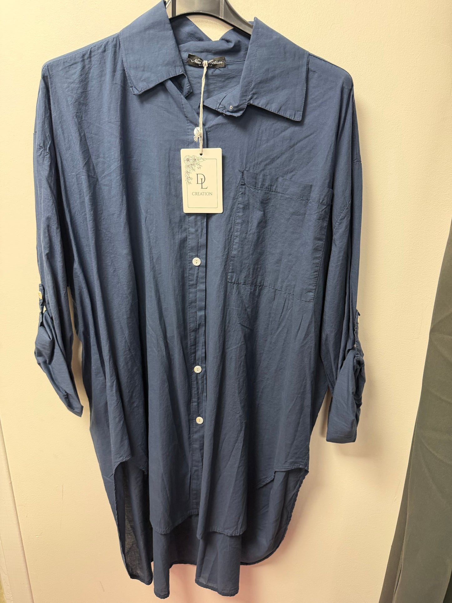 Chemise coton  à Manches