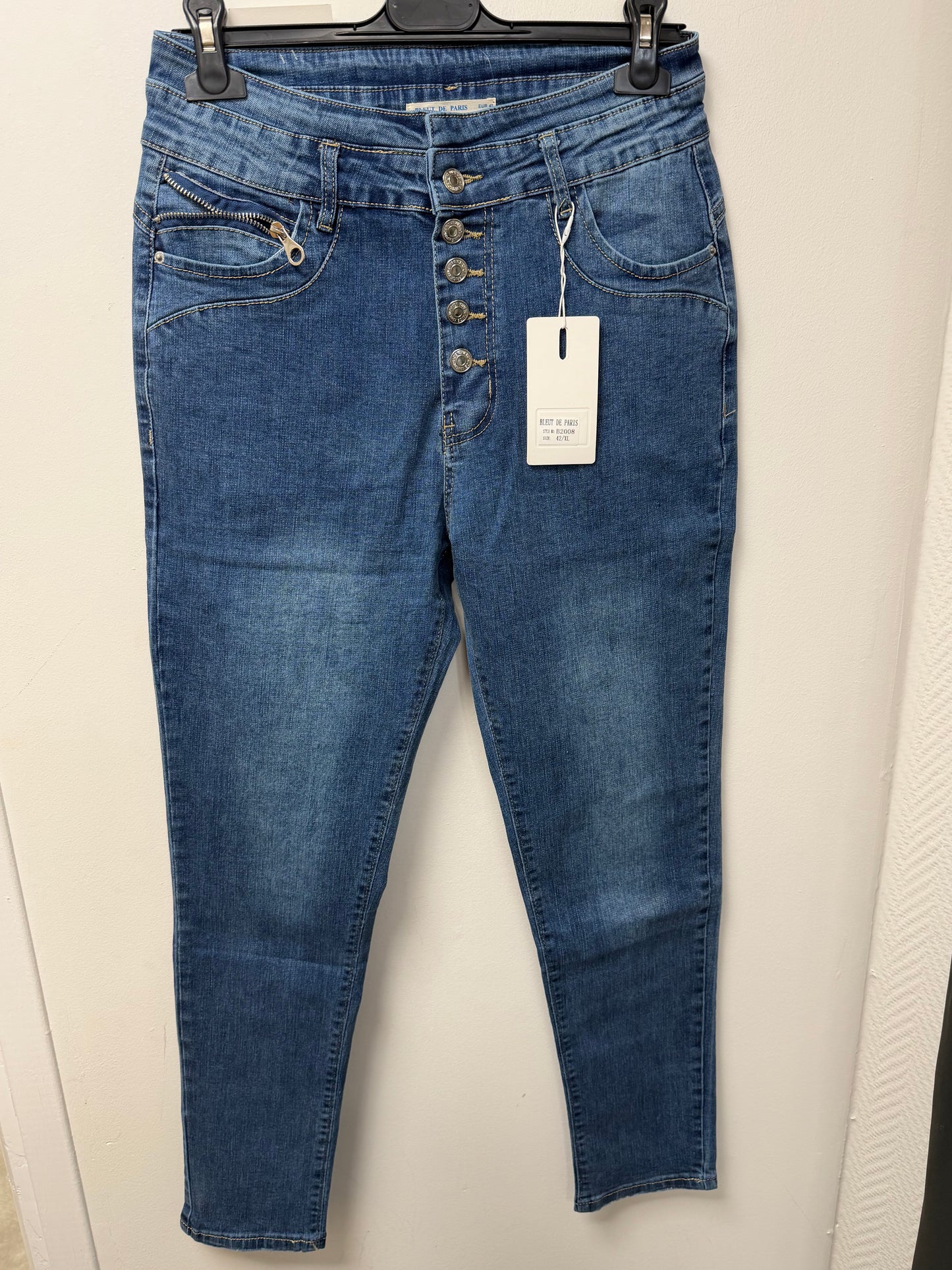 Jean skinny boutonnage BS2008