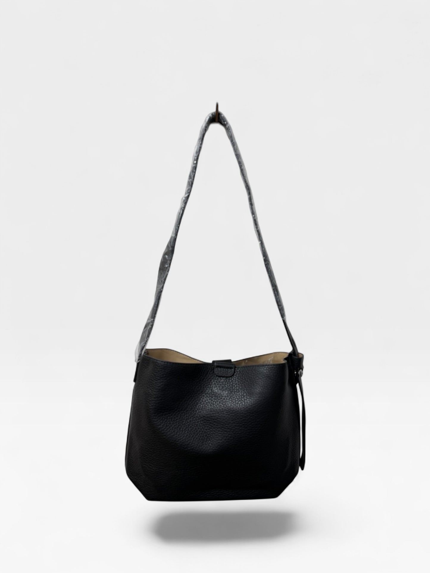 Sac à main rose fuchsia effet grainé