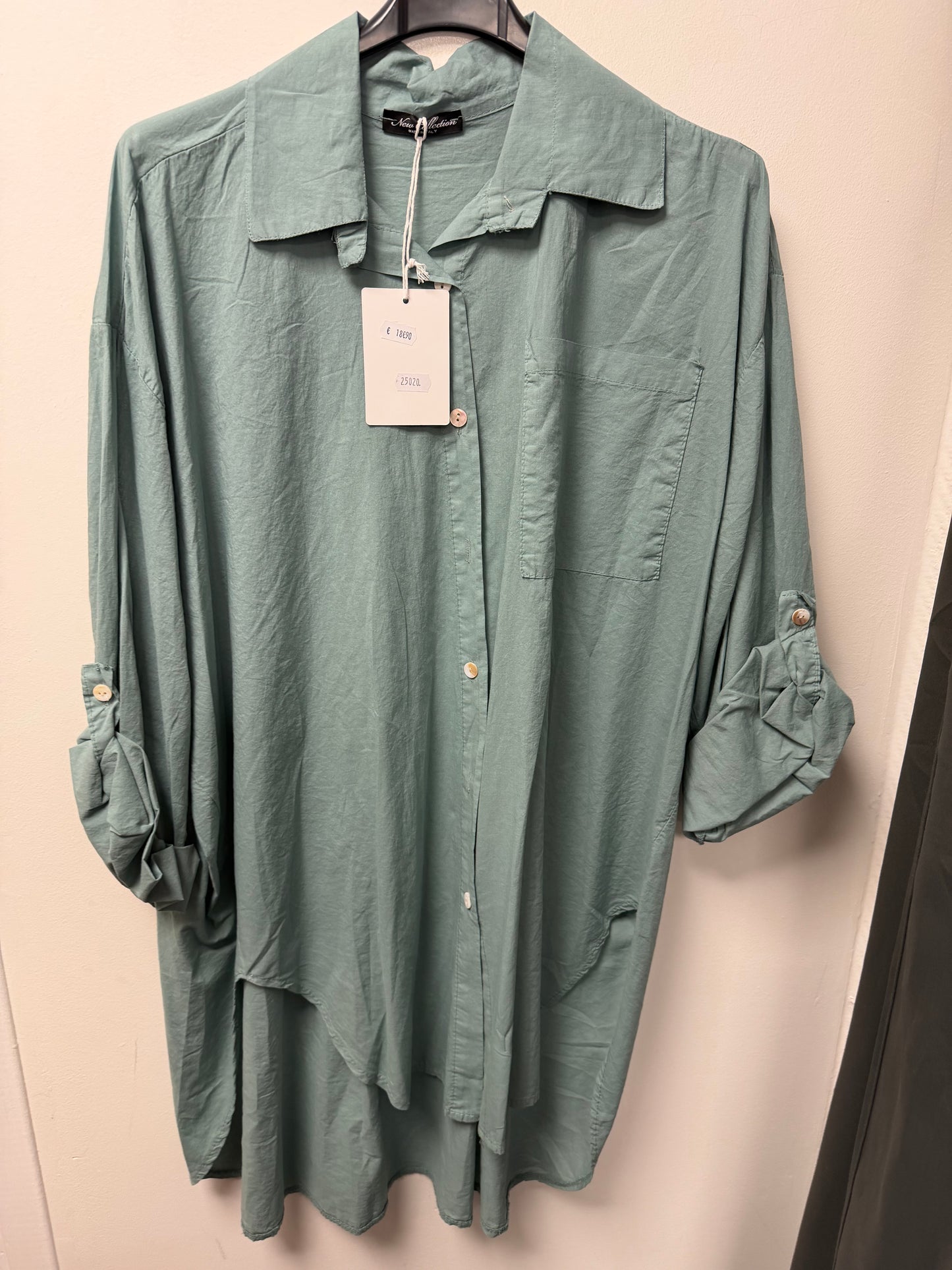 Chemise coton  à Manches