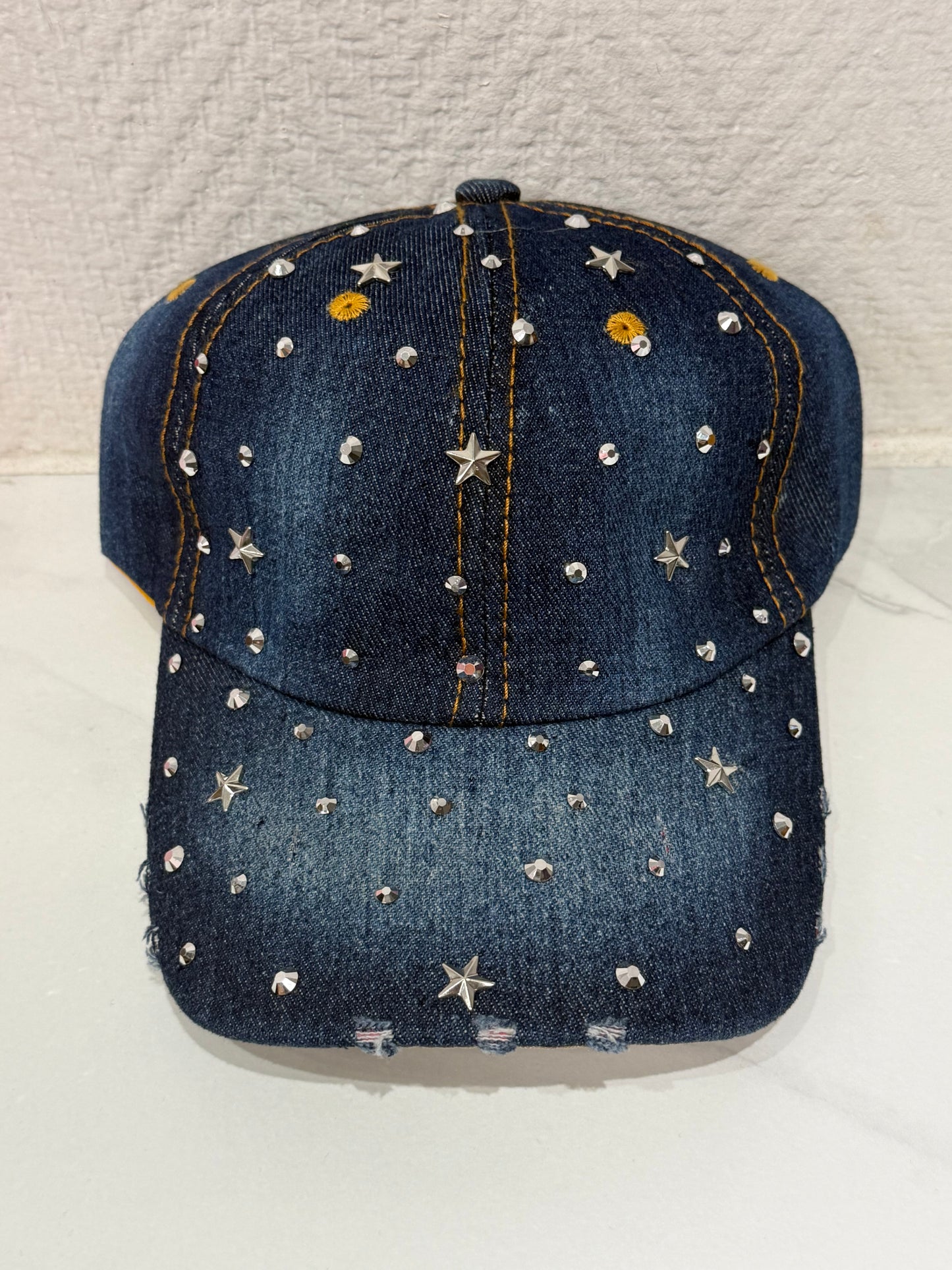 Casquette denim