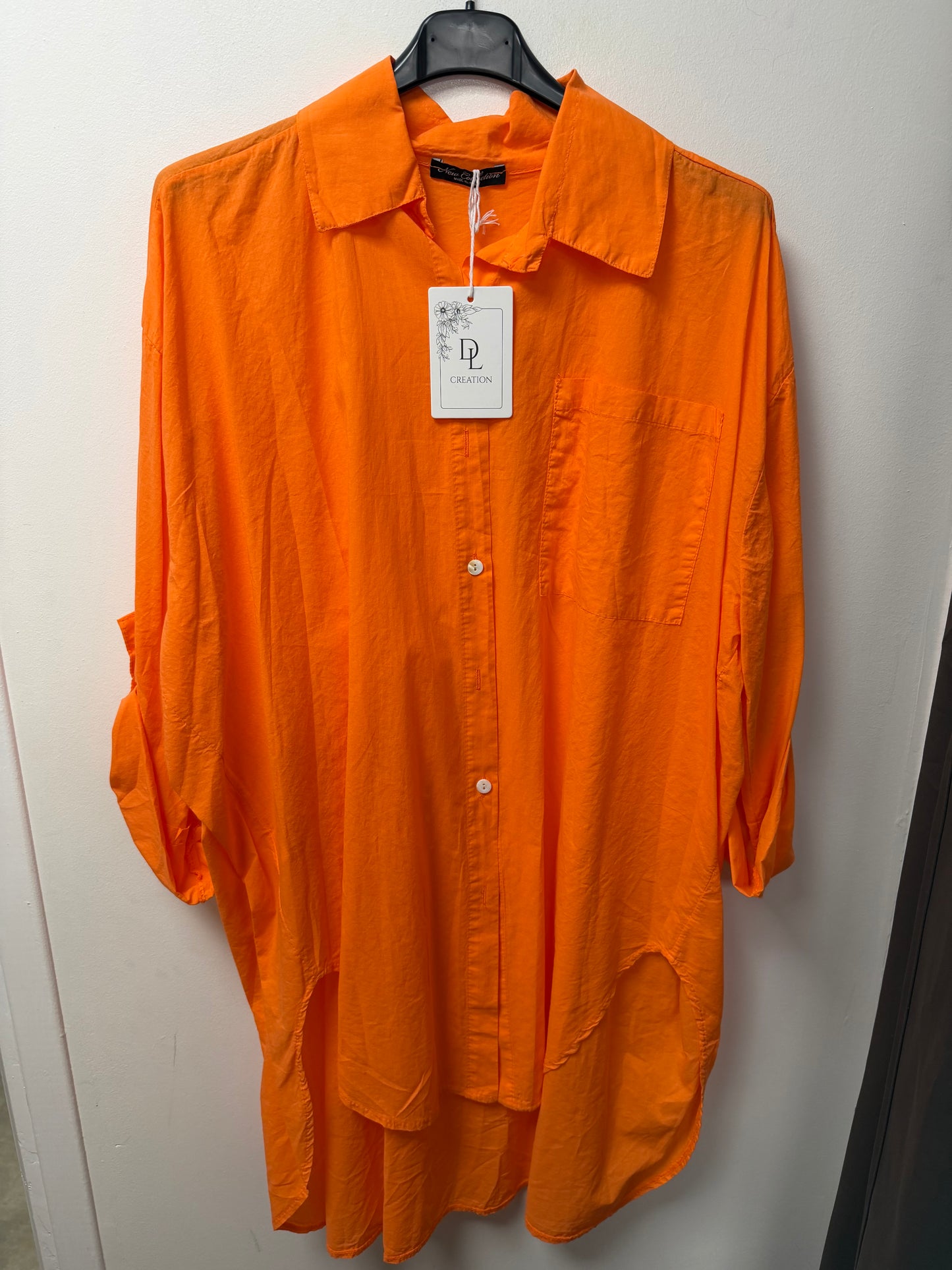 Chemise coton  à Manches