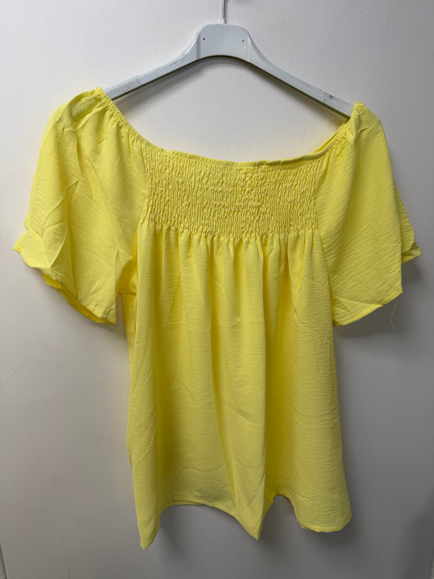 Top col bardot manche courte 7143