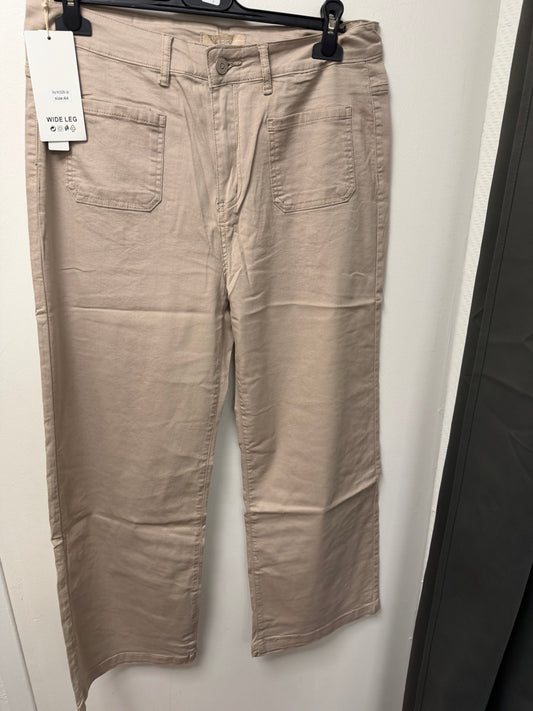 Jean droit large 2 grandes poches W1029