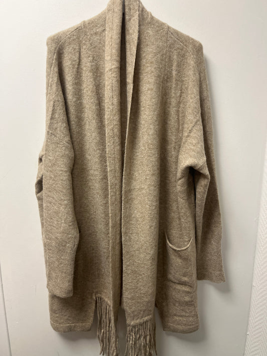 5015 gilet long à frange