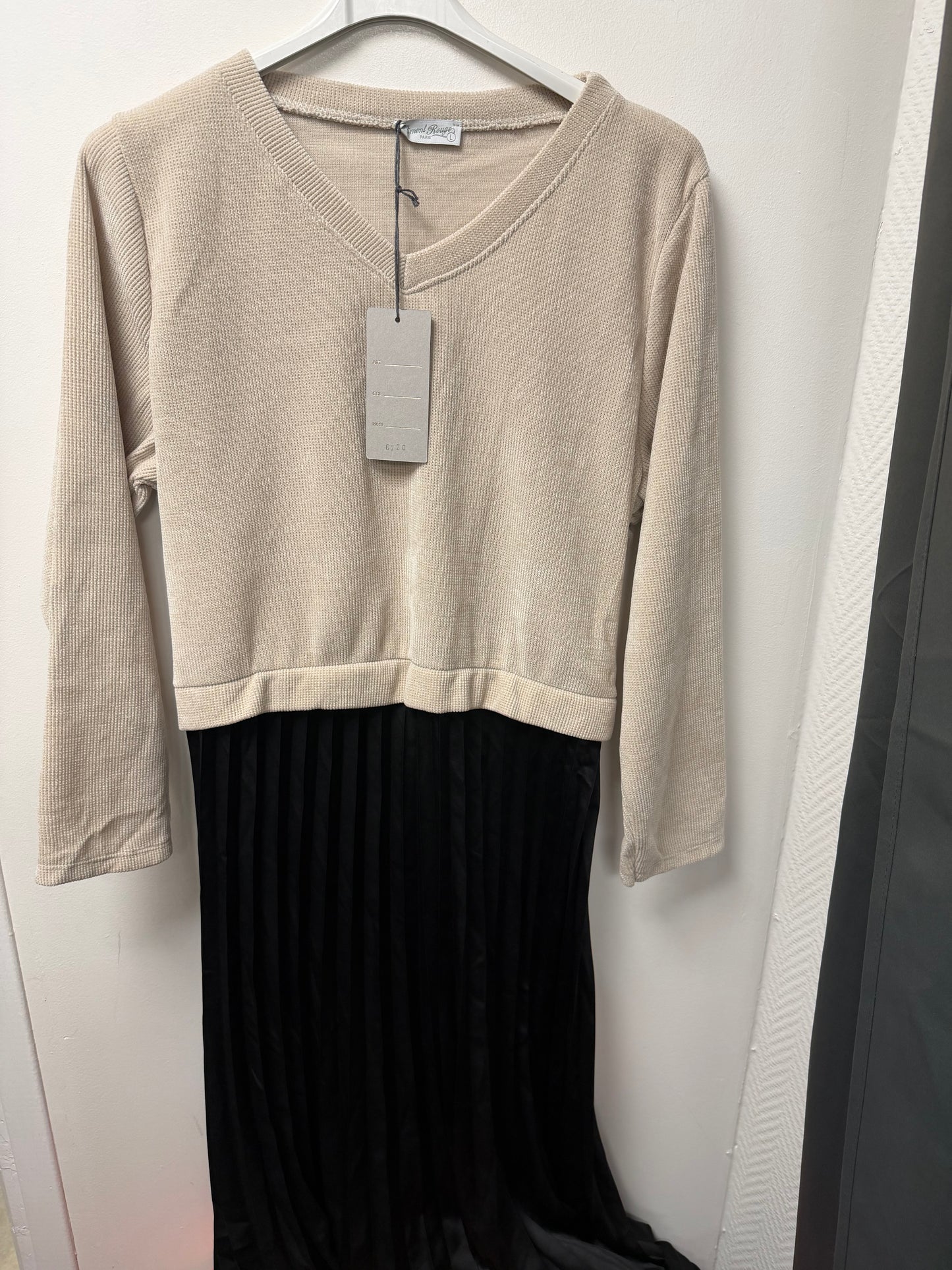 Robe velours 6720