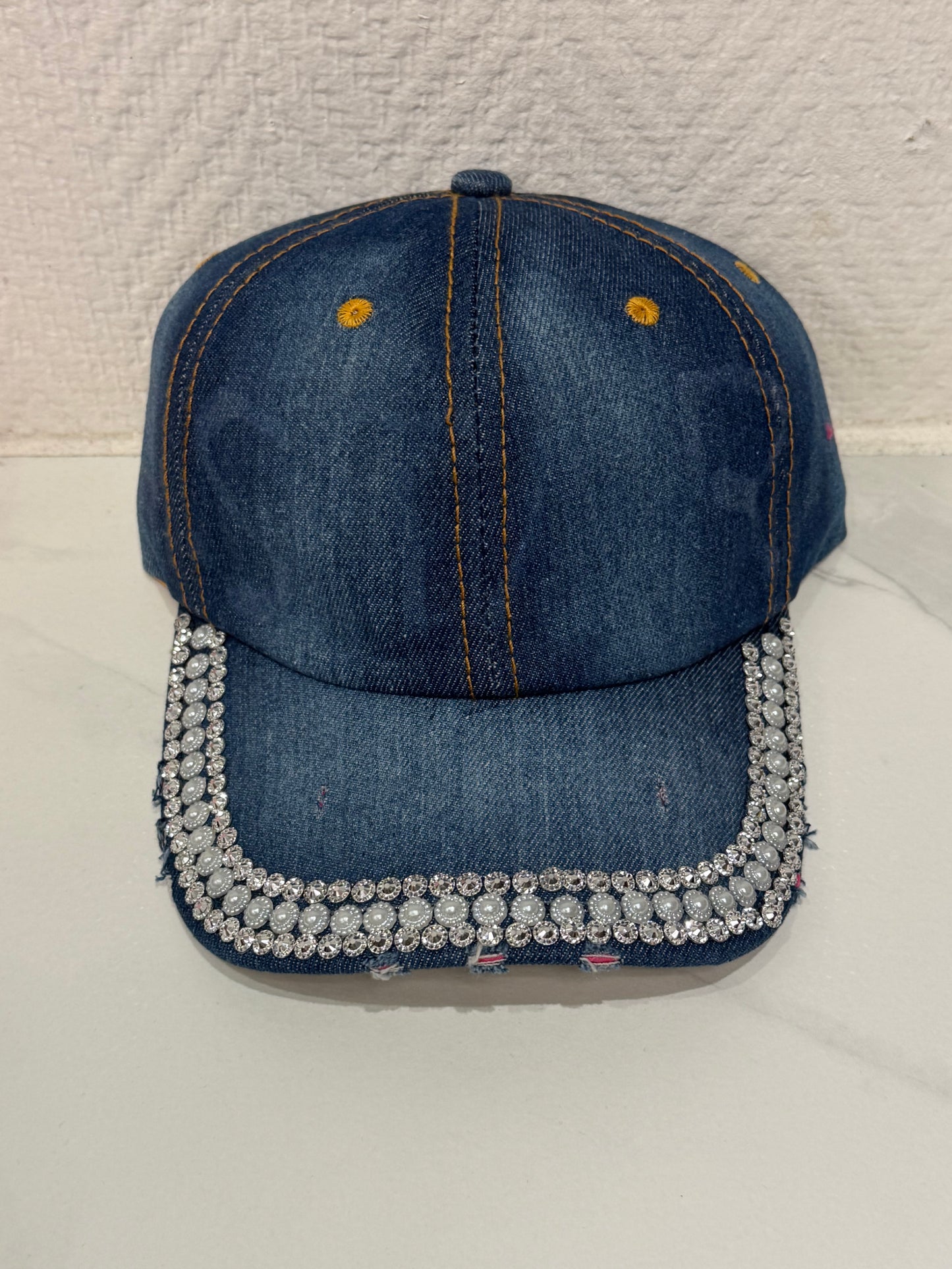 Casquette denim