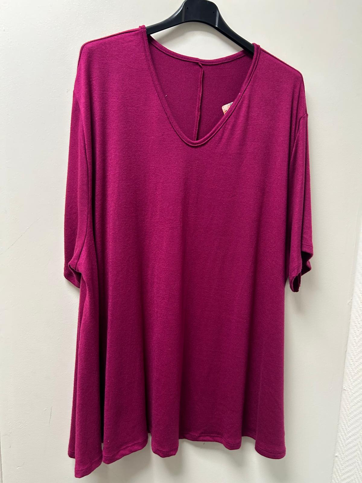 Pull tunique manche coude