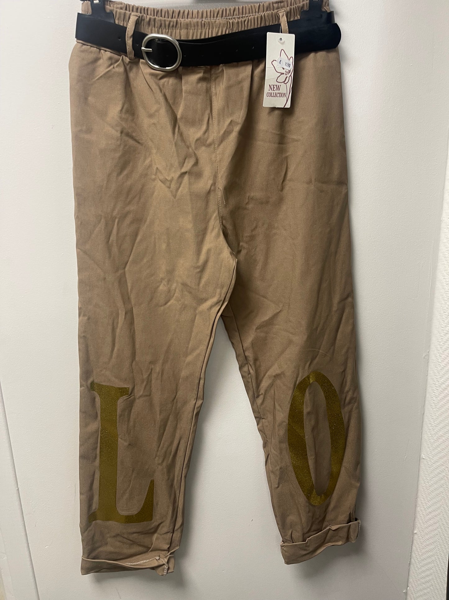 Pantalon motif love