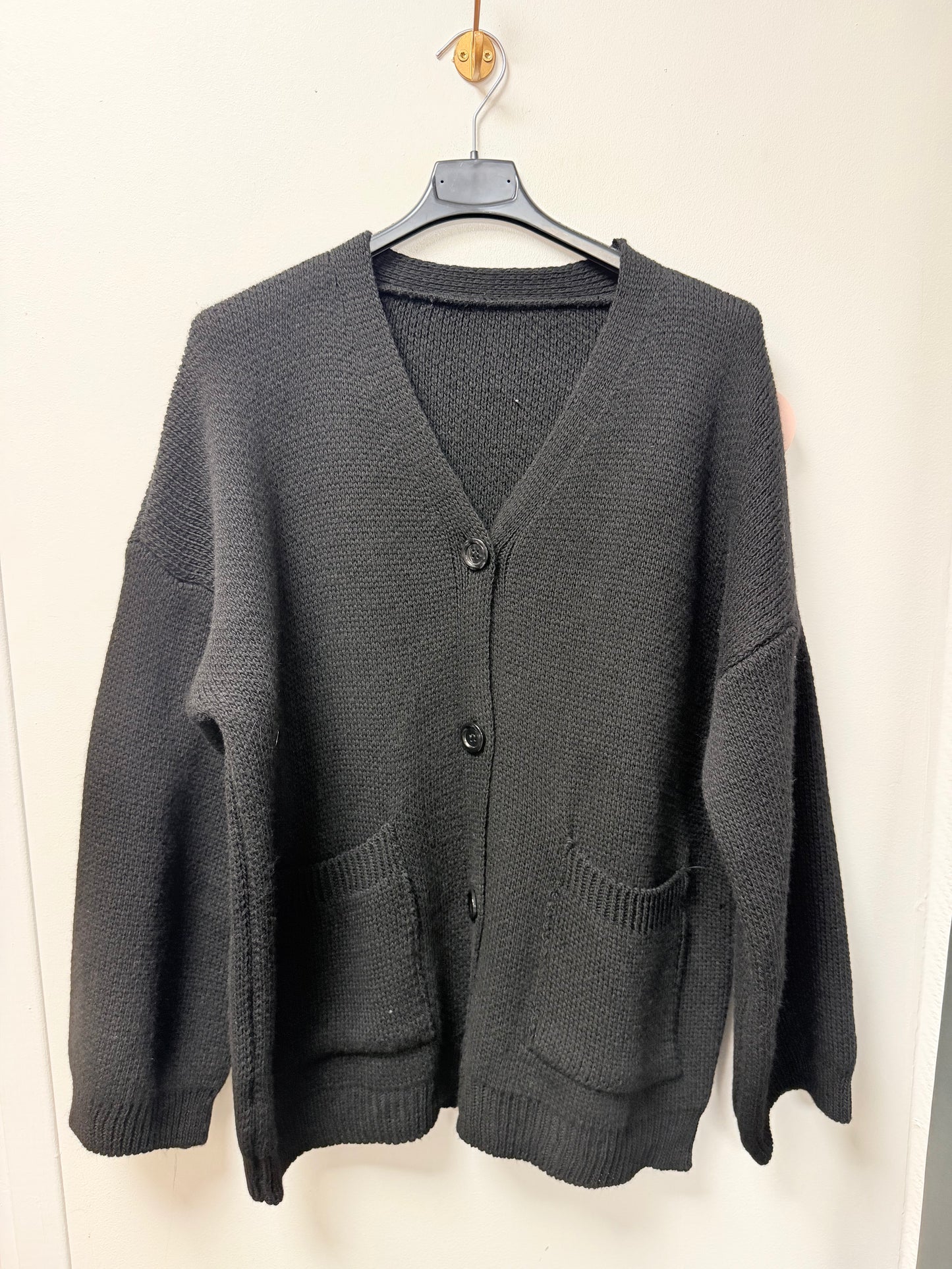 Gilet Oversize à Boutons- look cocooning
