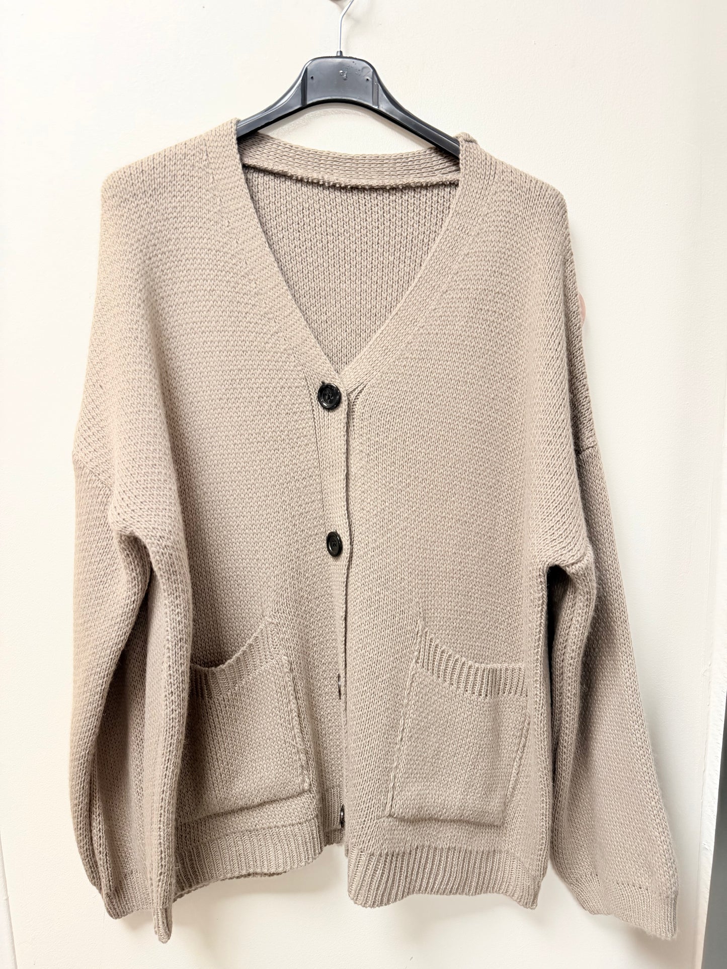 Gilet Oversize à Boutons- look cocooning