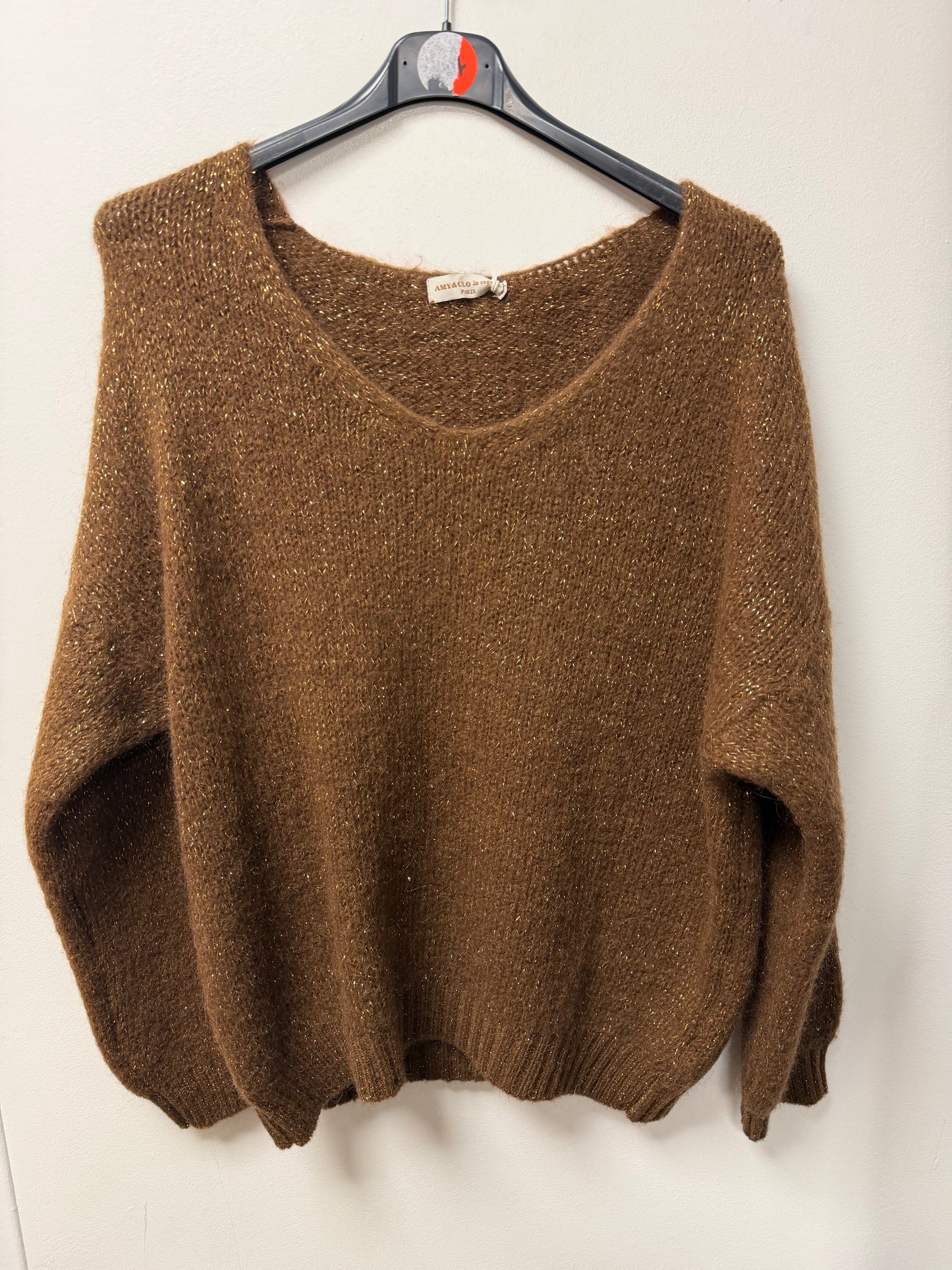 Pull à paillettes