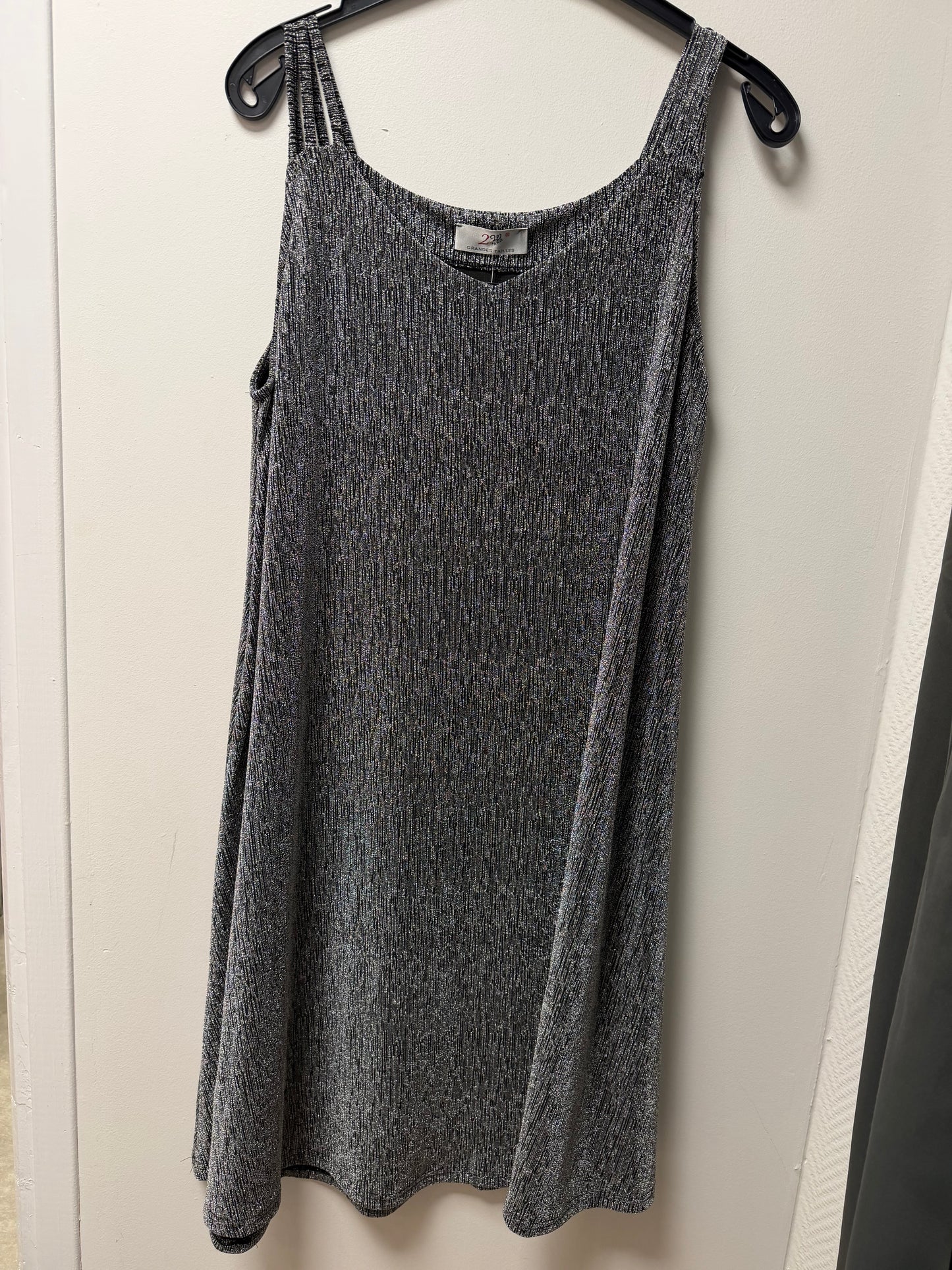 R1627 robe pailletée