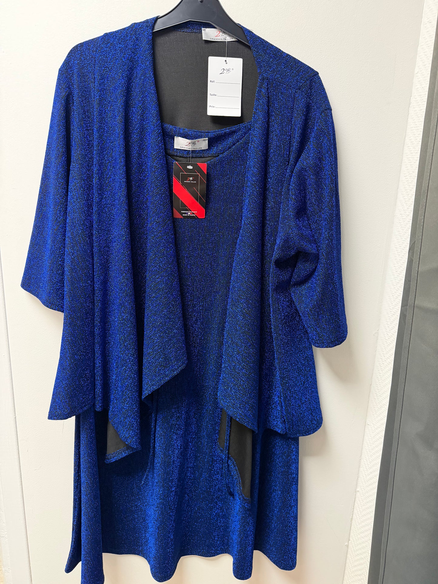 R1627 robe pailletée