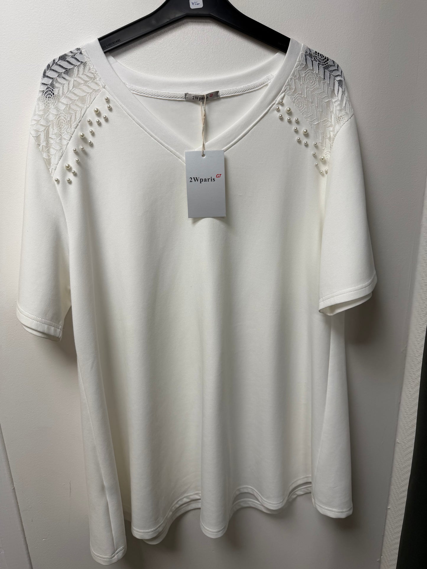 2w26 T-shirt Sweet dentelle