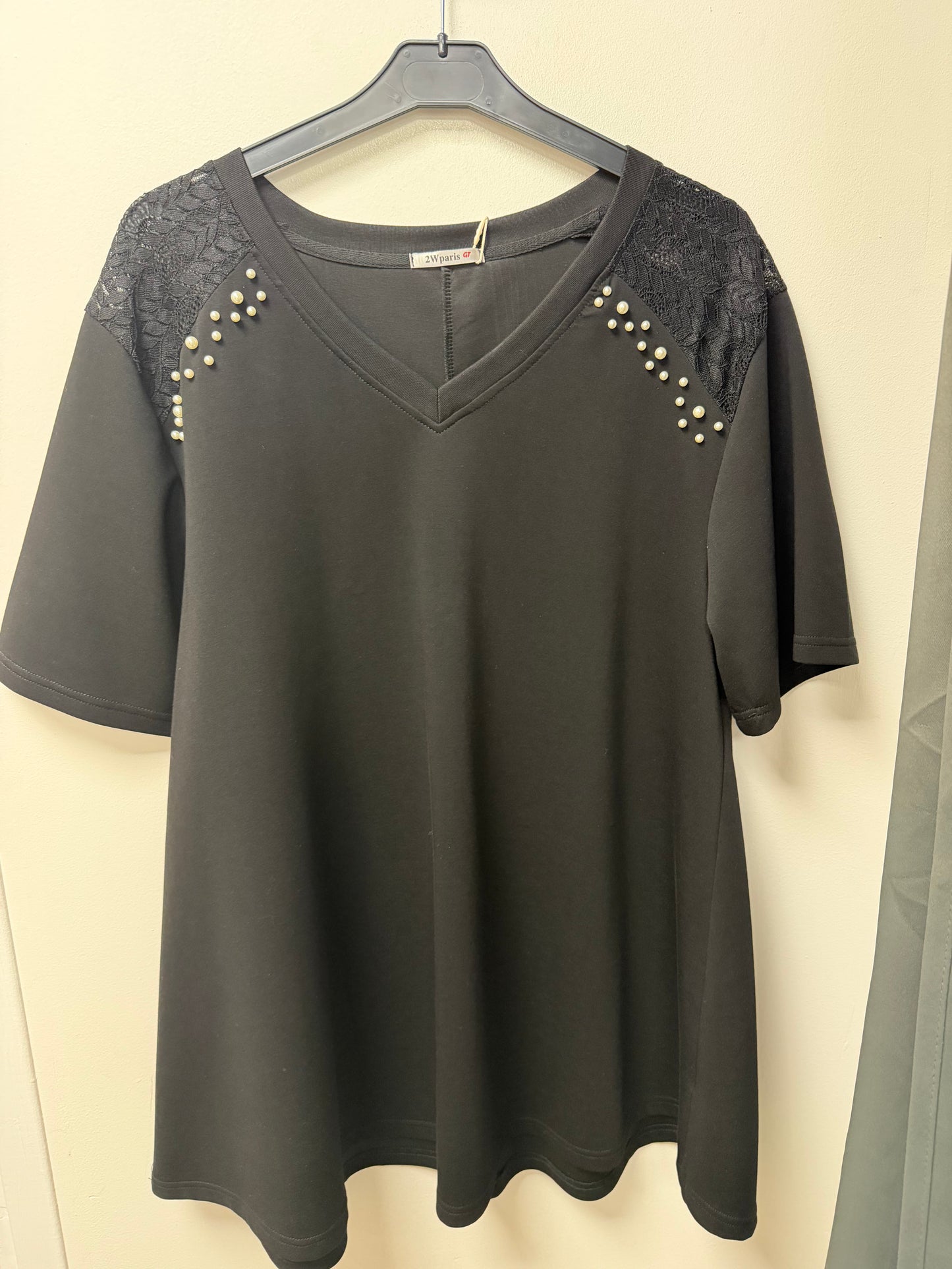 2w26 T-shirt Sweet dentelle