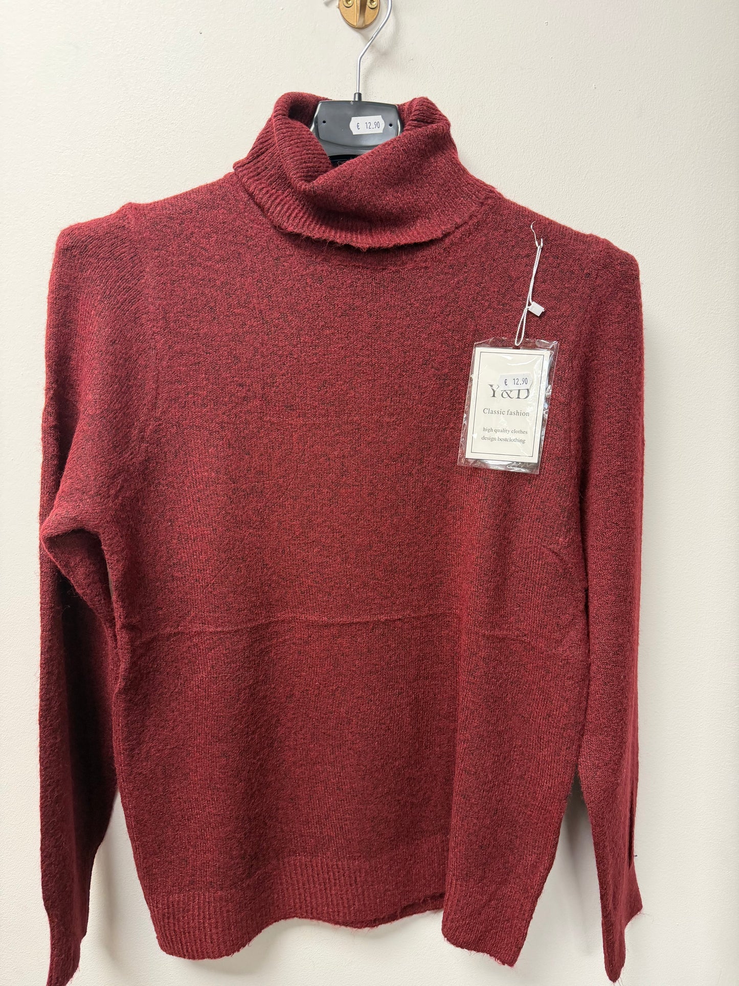 Pull col roulé doux 8875