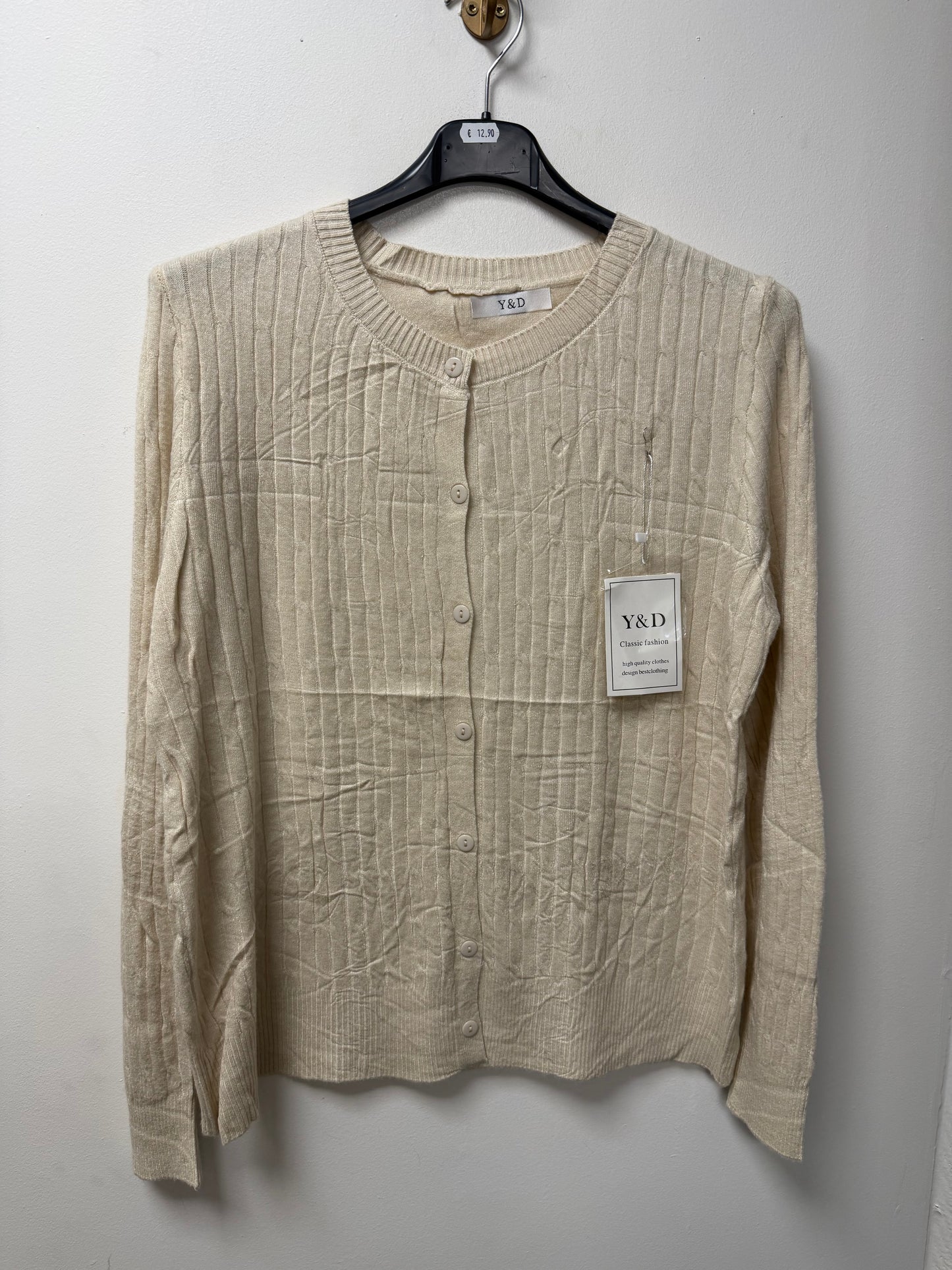 Gilet côtelé boutonné 2106