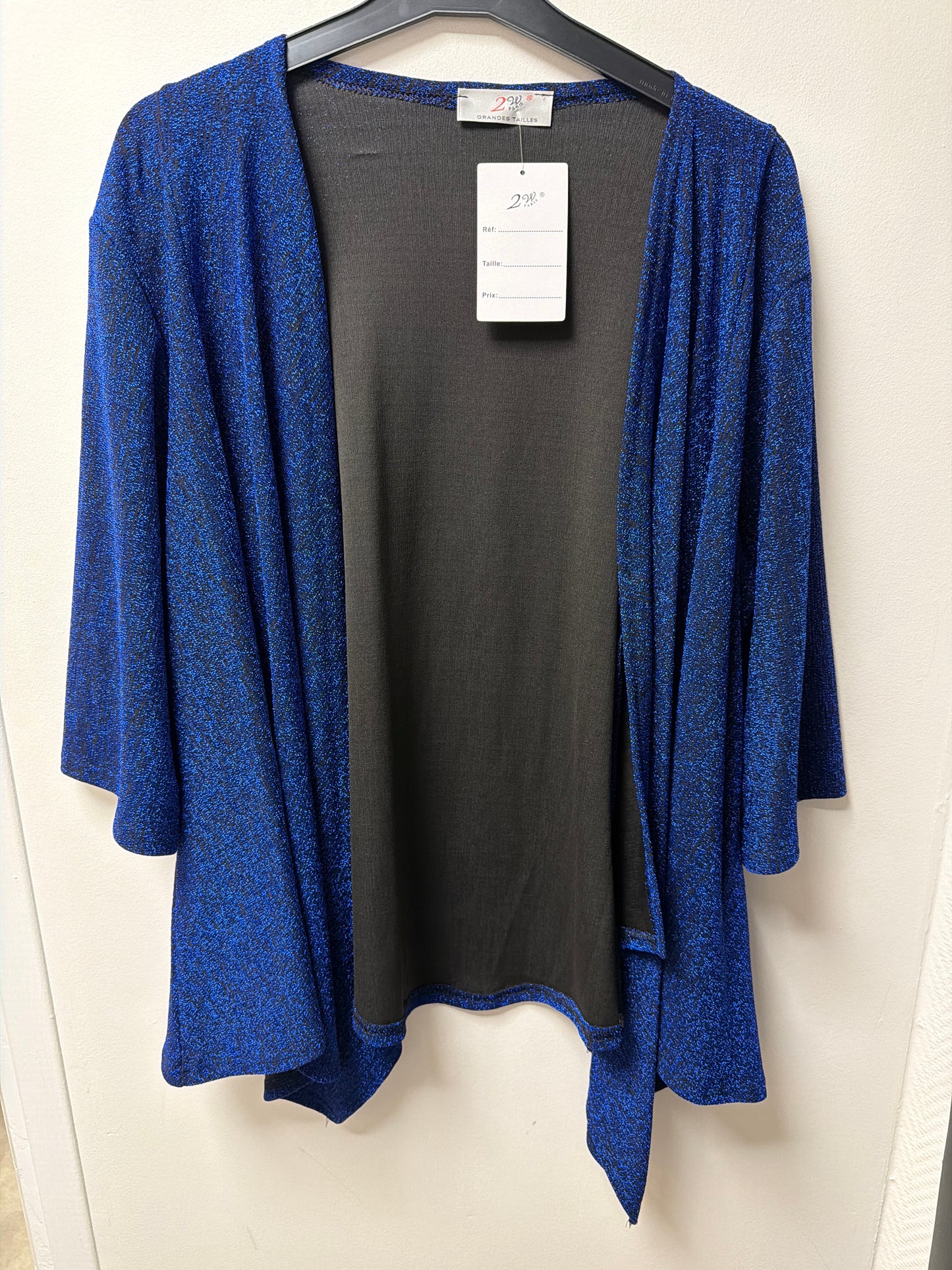 G1626 gilet, paillettes