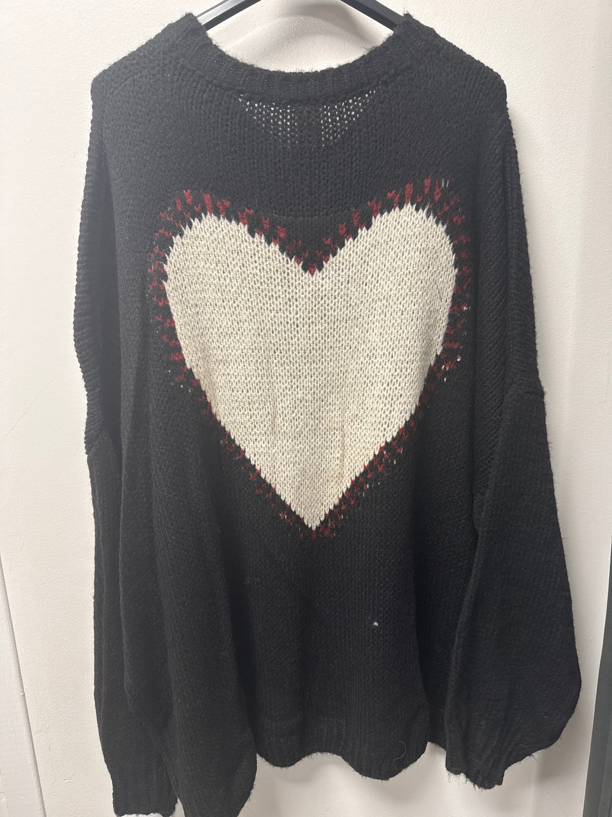 33692 pull motif cœur