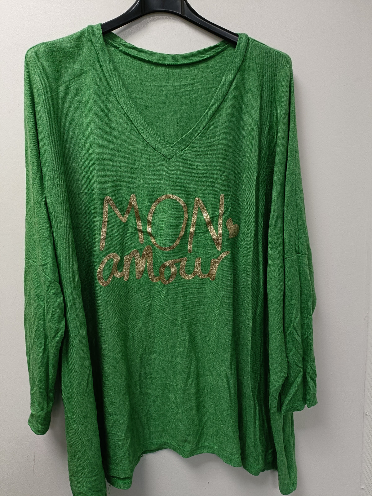Magnifique pull de saison inscription mon amour