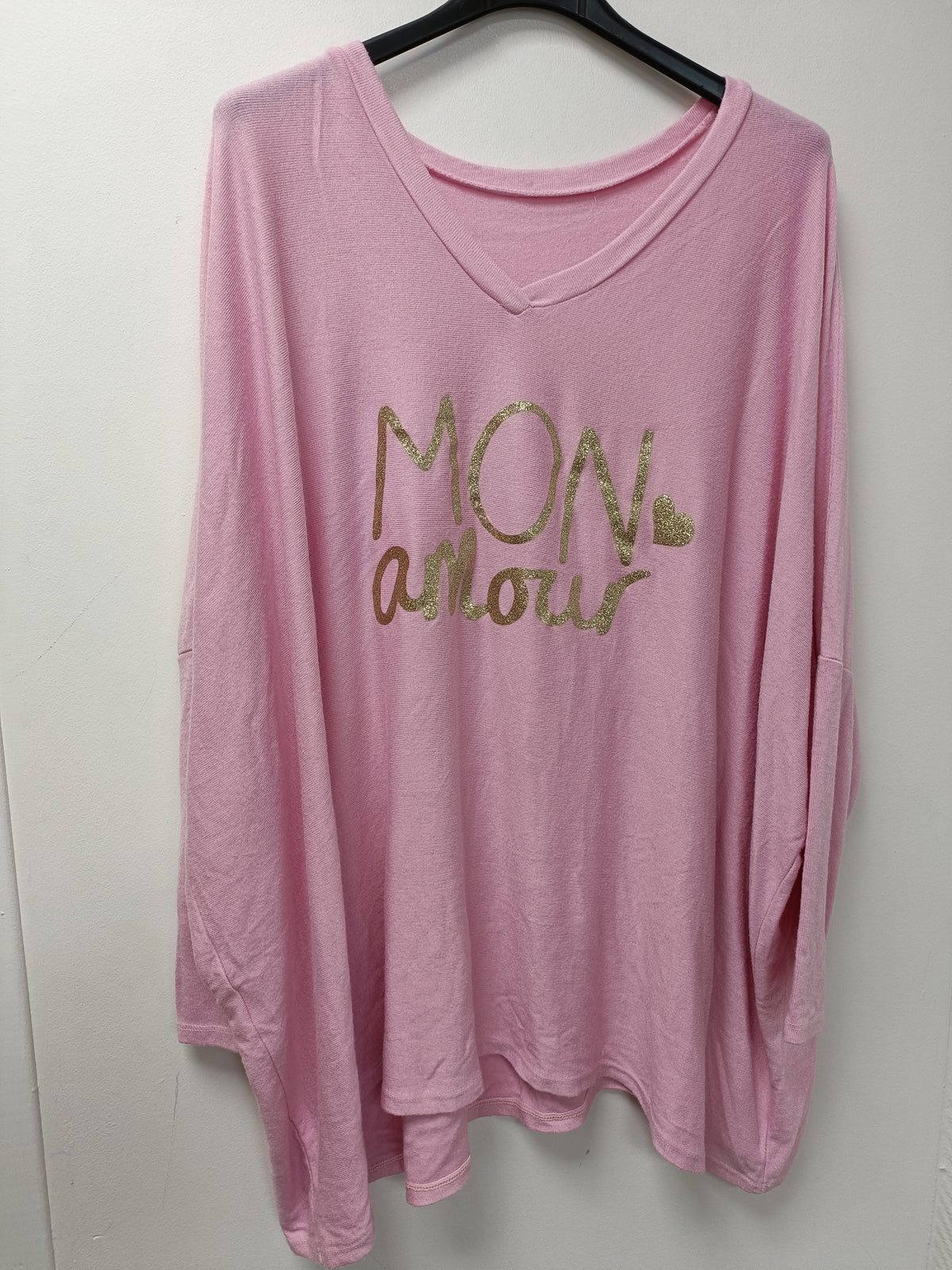 Magnifique pull de saison inscription mon amour