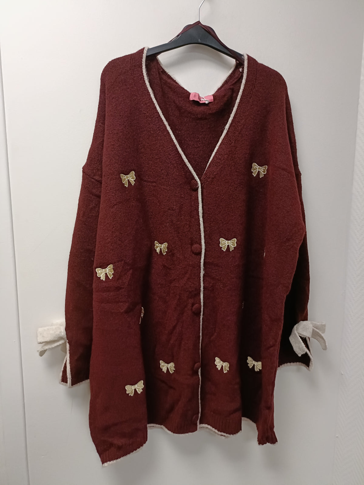 Gilet relief nœud papillon