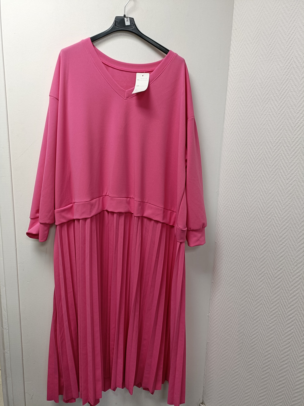 2147 robe longue plissé sweats