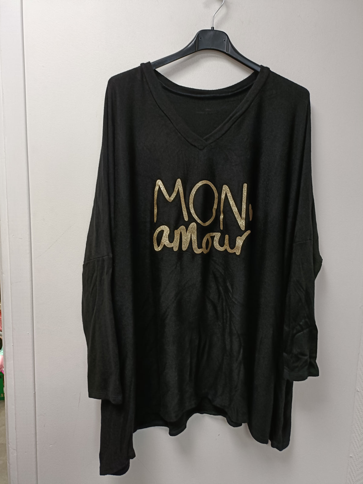 Magnifique pull de saison inscription mon amour
