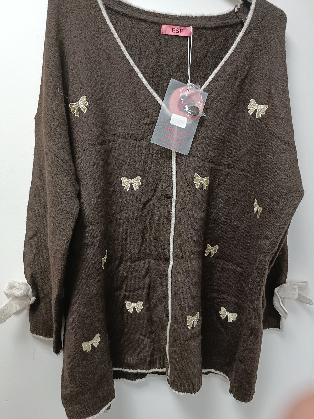 Gilet relief nœud papillon