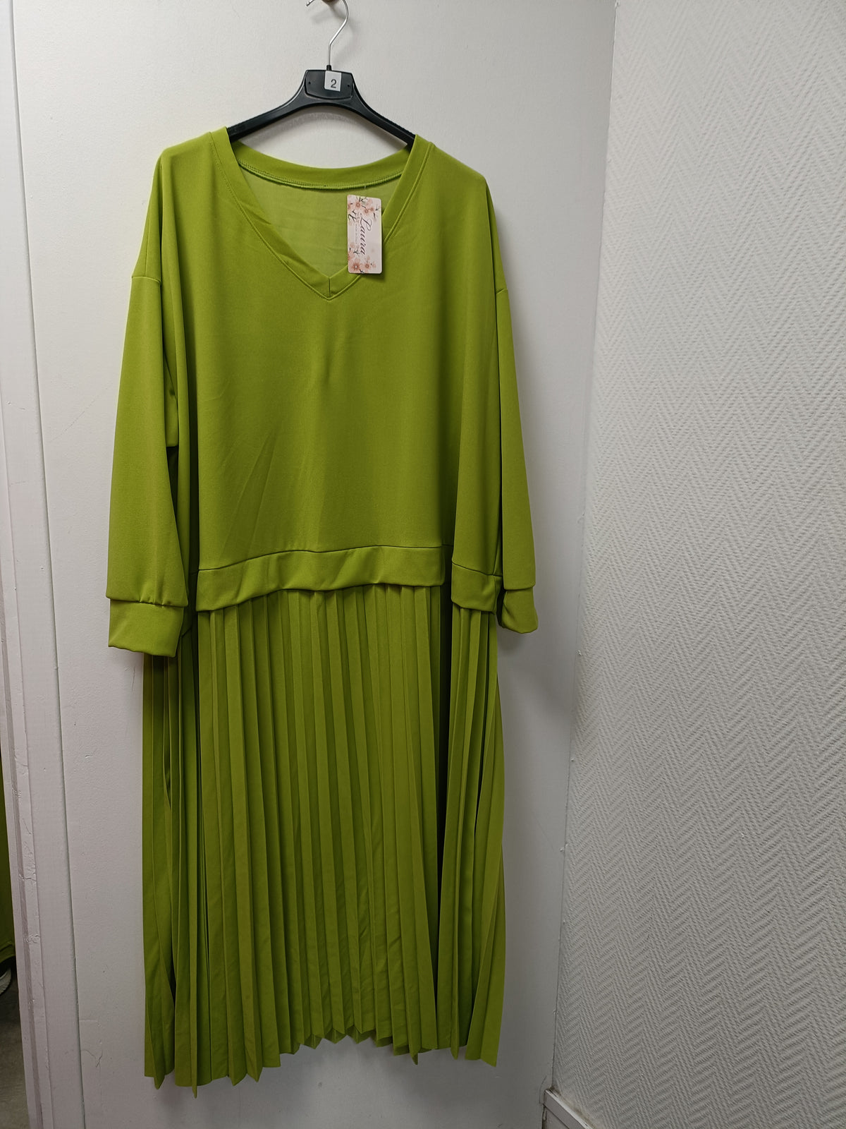 2147 robe longue plissé sweats